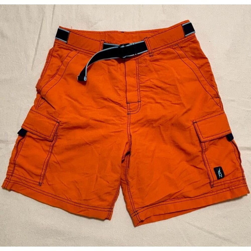 Nautica Orange Cargo Shorts Men’s 32W